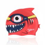 SWIMMING CAP WITH SHARK DESIGN