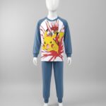 Pikachu Graphic Print Pajamas