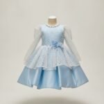 BABY GIRL LONG SLEEVE DRESSSES-BONNIE JEAN