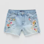 FLOWER BIG GIRLS SHORTIE SHORT - Image 2