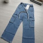 Blue Denim Cargo Jean