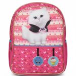 CATTY CHARACTER PINK BACK PACK