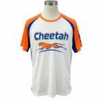 CHEETAH 2PCS ORANGE AND WHITE JERSEY