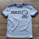 BLUE AND WHITE SONIC HEDGEHOG JERSEY