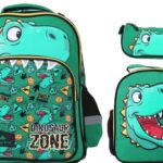 GLOSSY BIRD DINOSAUR GREEN BACKPACK (GB5244)