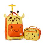JWORLD TROLLEY BAG ( TWISE SIDE-KICK) YELLOW AND ORANGE