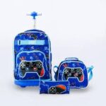 JASMINE STAR BLUE TROLLEY BAG GAME DESIGN