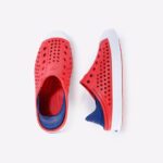 SKECHERS FLEX CASUAL SHOE-RED/BLUE/WHITE