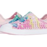 SKECHERS FLEX CASUAL SHOE-LITE PINK/GREEN/YELLOW