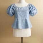 Denim top blue
