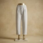 Plain ash joggers