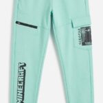 Green joggers
