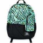 JASMINE STAR GREEN ANIMAL PRINT BAG (12510)