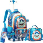 JASMINESTAR BLUE SHARK 3-in-1 TROLLEY BAG